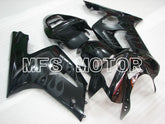 Kawasaki NINJA ZX6R 2003-2004 Injection ABS Fairing - Flame - Black - MFS3722